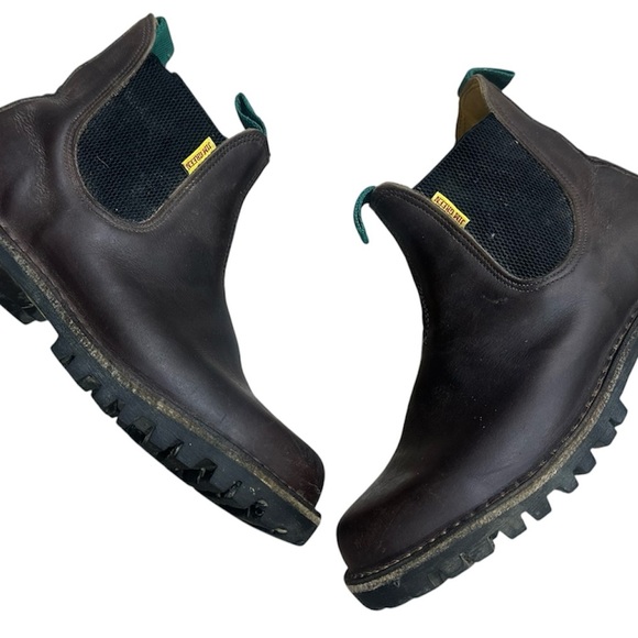 JIM GREEN STOCKMAN LEATHER SLIP ON BOOTS BROWN MENS SIZE 11 US / 10 UK READ - Picture 7 of 9